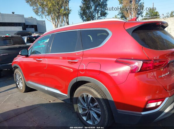 5NMS33AD6LH185050 2020 HYUNDAI SANTA FE Red 