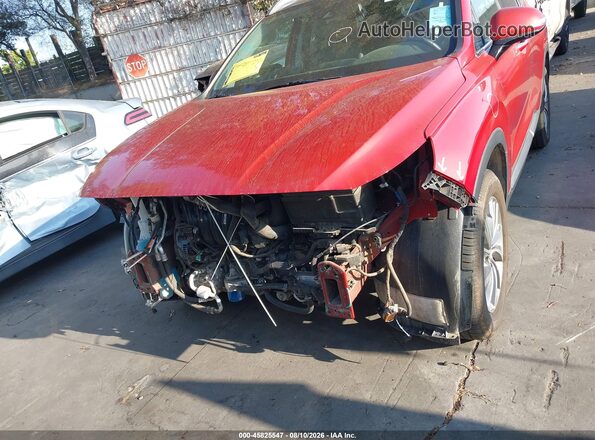 5NMS33AD6LH185050 2020 HYUNDAI SANTA FE Red Սալոնի հետևի տեսք