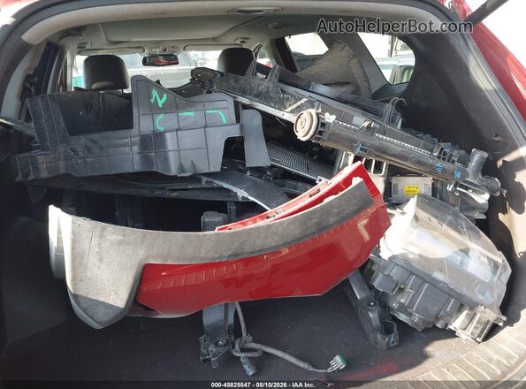5NMS33AD6LH185050 2020 HYUNDAI SANTA FE Red Սարքավորումների վահանակի տեսք