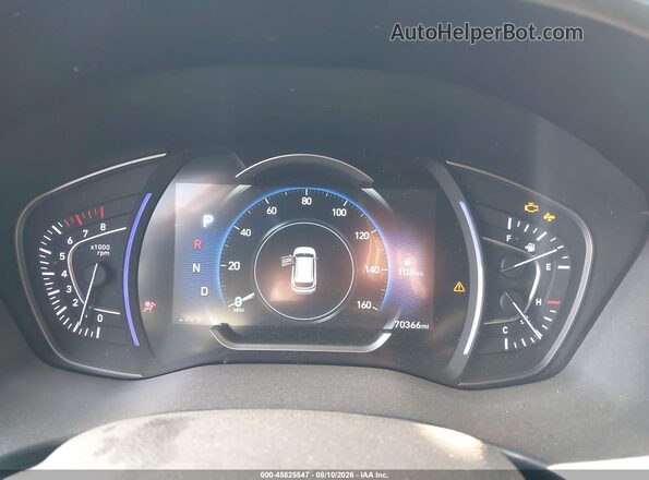 5NMS33AD6LH185050 2020 HYUNDAI SANTA FE Red Հետևի նստատեղերի տեսք