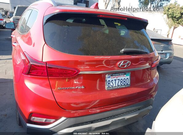 5NMS33AD6LH185050 2020 HYUNDAI SANTA FE Red 