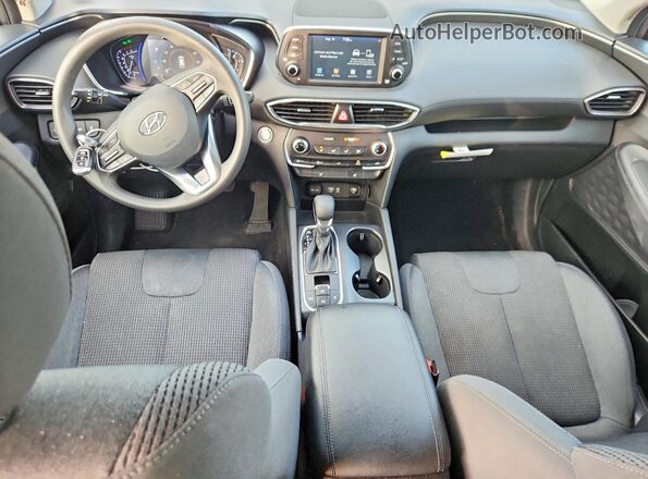 5NMS33AD6LH196176 2020 HYUNDAI SANTA Gold Dashboard view