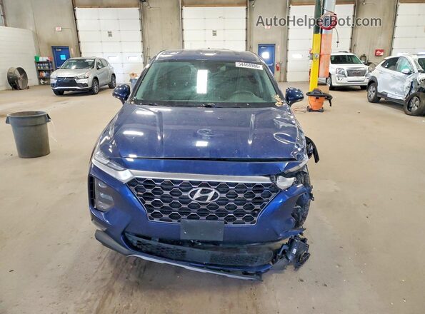 5NMS33AD6LH197084 2020 HYUNDAI SANTA Blue Widok z przodu