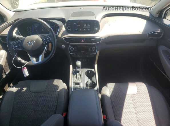 5NMS33AD6LH199286 2020 HYUNDAI SANTA White Vista del salpicadero