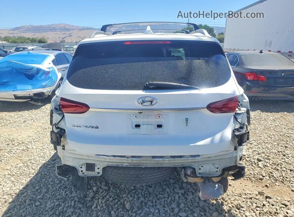 5NMS33AD6LH199286 2020 HYUNDAI SANTA White Vista trasera