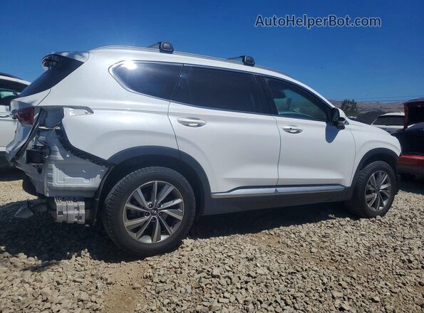 5NMS33AD6LH199286 2020 HYUNDAI SANTA White Trasero derecho