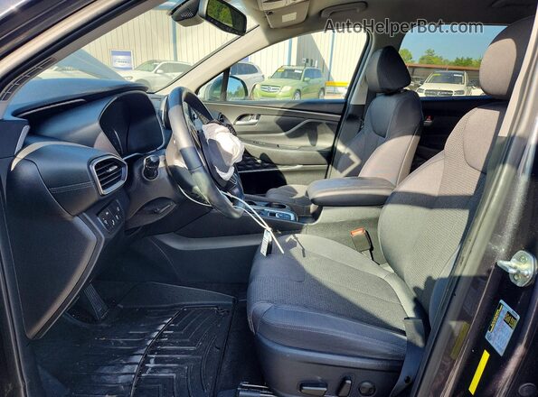 5NMS33AD6LH253220 2020 HYUNDAI SANTA Charcoal Widok wnętrza z przodu