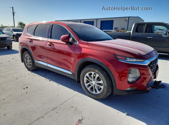 5NMS33AD7KH121176 2019 HYUNDAI SANTA Red წინა მარჯვენა