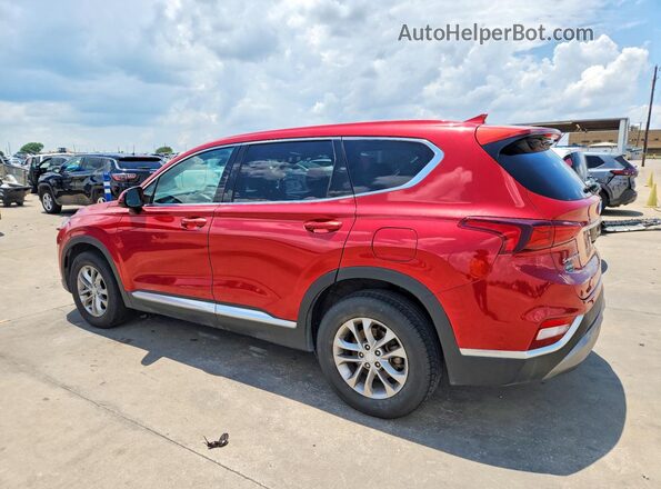 5NMS33AD8KH021510 2019 HYUNDAI SANTA Red Trasero izquierdo