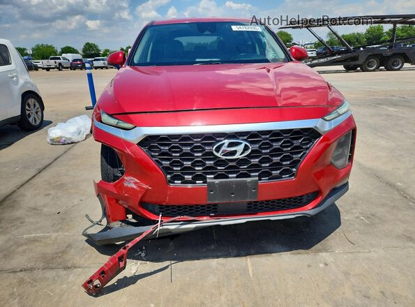 5NMS33AD8KH021510 2019 HYUNDAI SANTA Red Vista frontal