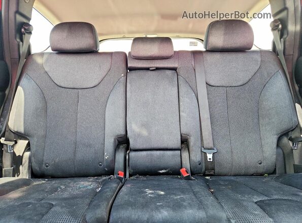 5NMS33AD8KH021510 2019 HYUNDAI SANTA Red Vista de los asientos traseros