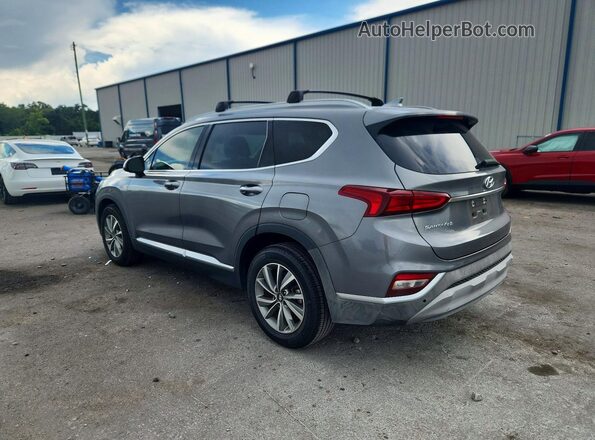 5NMS33AD8LH144080 2020 HYUNDAI SANTA Gray Հետևի ձախ