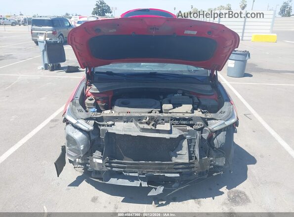 5NMS33AD8LH226844 2020 HYUNDAI SANTA FE Red Rear view