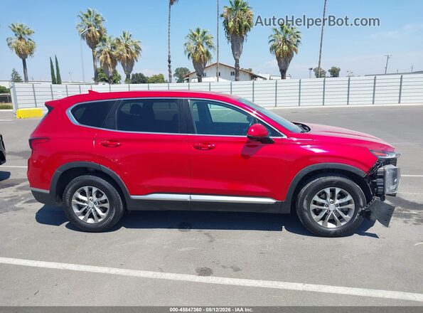 5NMS33AD8LH226844 2020 HYUNDAI SANTA FE Red 360 interior view