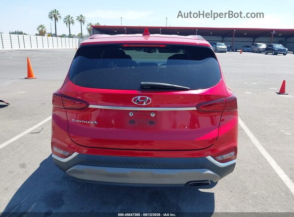 5NMS33AD8LH226844 2020 HYUNDAI SANTA FE Red 