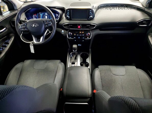 5NMS33AD9LH262462 2020 HYUNDAI SANTA Gray Widok deski rozdzielczej