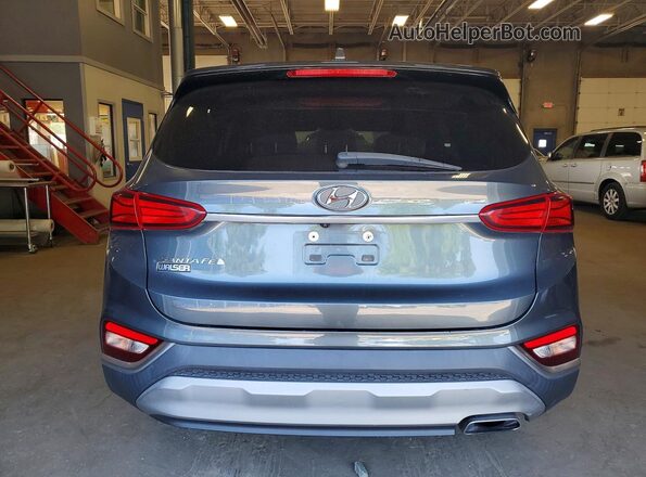 5NMS33AD9LH262462 2020 HYUNDAI SANTA Gray Widok z tyłu