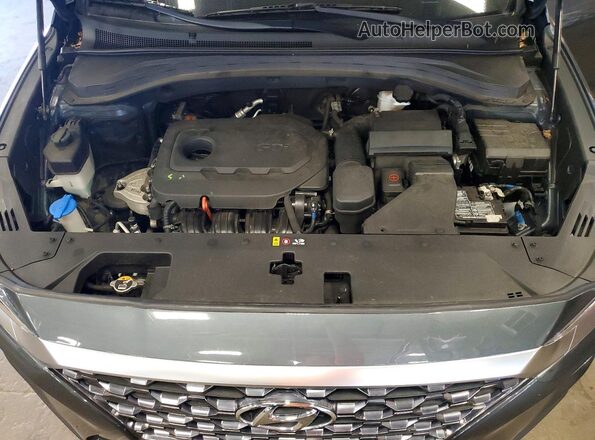 5NMS33AD9LH262462 2020 HYUNDAI SANTA Gray Widok komory silnika