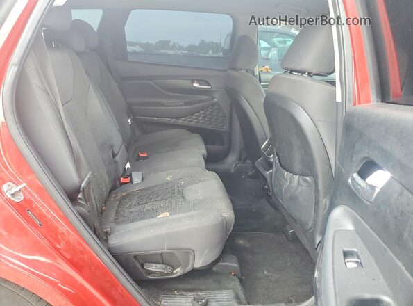 5NMS33ADXKH066657 2019 HYUNDAI SANTA Red Սալոնի հետևի տեսք