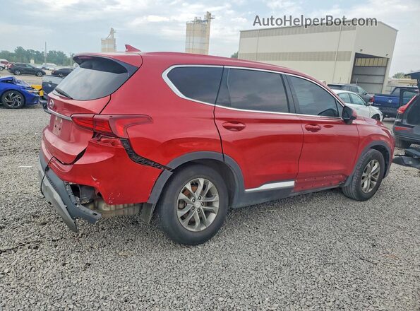5NMS33ADXKH066657 2019 HYUNDAI SANTA Red Հետևի աջ