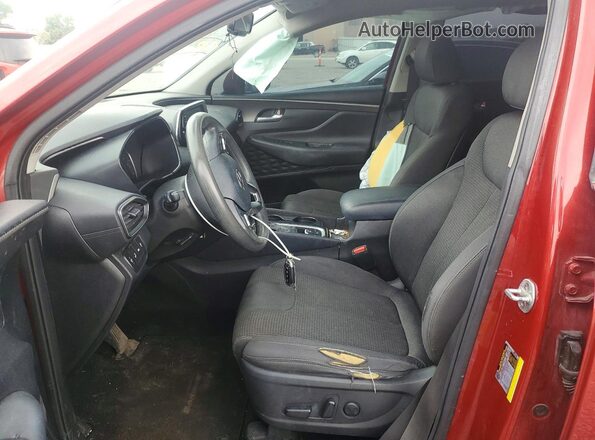 5NMS33ADXKH066657 2019 HYUNDAI SANTA Red Սալոնի դիմացի տեսք
