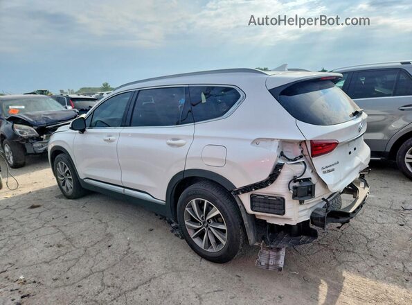 5NMS33ADXLH204456 2020 HYUNDAI SANTA White Trasero izquierdo