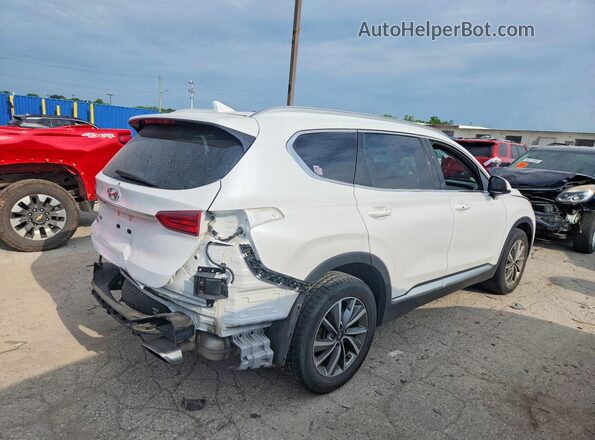 5NMS33ADXLH204456 2020 HYUNDAI SANTA White Trasero derecho