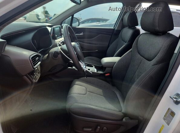 5NMS33ADXLH204456 2020 HYUNDAI SANTA White Vista interior delantera