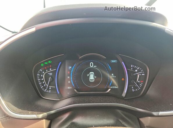 5NMS33ADXLH204456 2020 HYUNDAI SANTA White Vista del cuadro de instrumentos