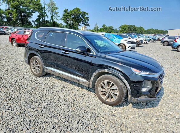 5NMS33ADXLH271753 2020 HYUNDAI SANTA Черный Передняя правая четверть