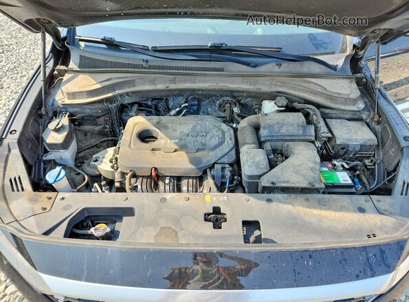 5NMS33ADXLH271753 2020 HYUNDAI SANTA Черный Вид подкапотного пространства