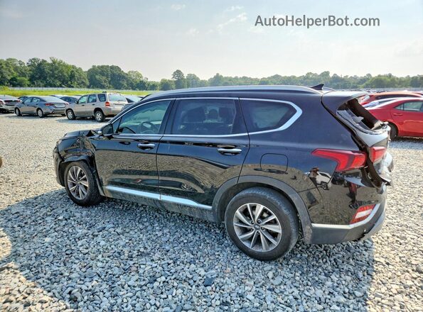 5NMS33ADXLH271753 2020 HYUNDAI SANTA Черный Задняя левая четверть