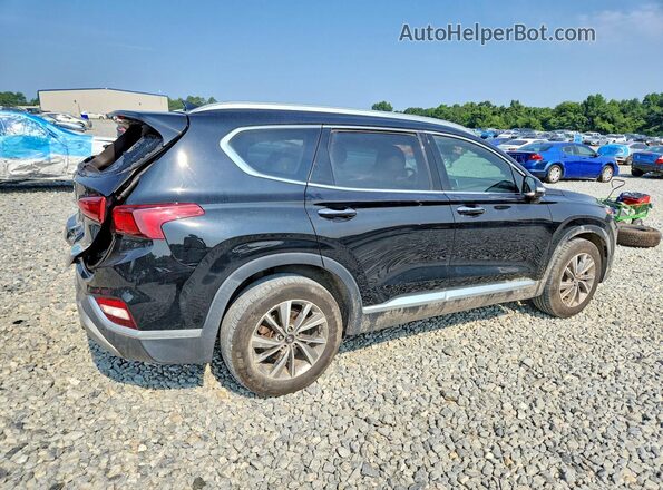 5NMS33ADXLH271753 2020 HYUNDAI SANTA Черный Задняя правая четверть