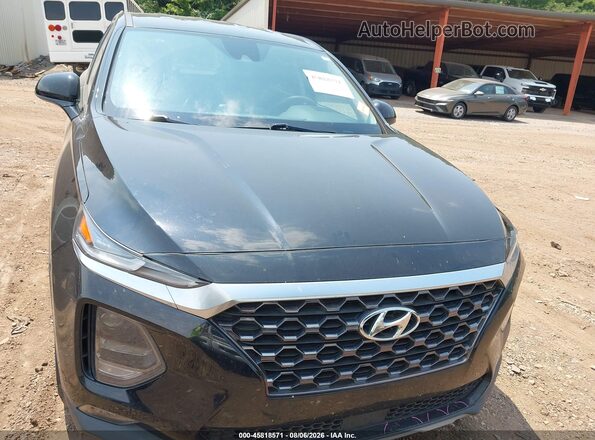 5NMS33ADXLH291047 2020 HYUNDAI SANTA FE Black Вид щитка приладів