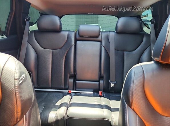 5NMS34AJ0NH474486 2022 HYUNDAI SANTA Gray უკანა სავარძლების ხედი