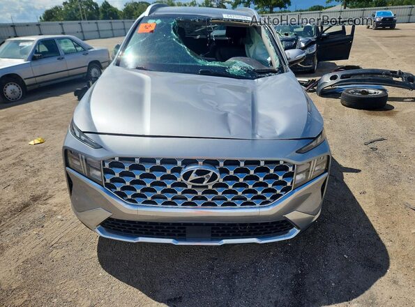5NMS34AJ3MH313063 2021 HYUNDAI SANTA Silver Դիմացի տեսք