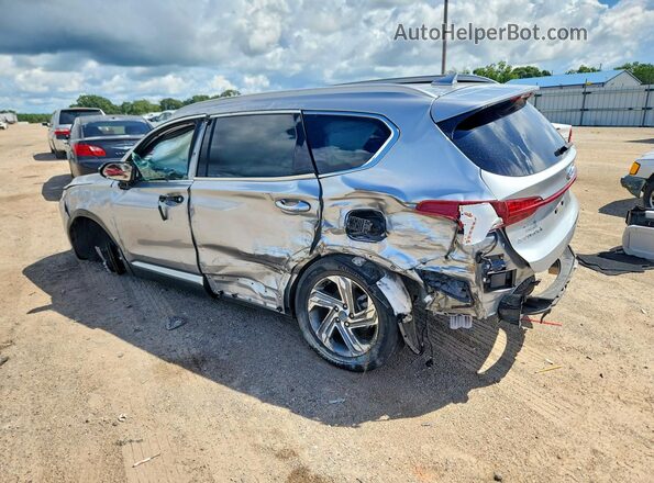 5NMS34AJ3MH313063 2021 HYUNDAI SANTA Silver Հետևի ձախ