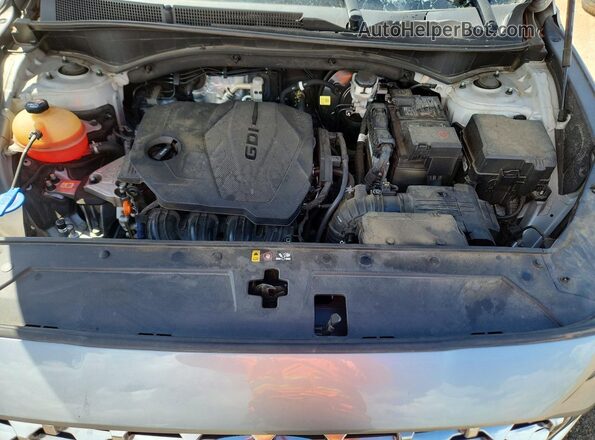 5NMS34AJ3MH313063 2021 HYUNDAI SANTA Silver Շարժիչի բաժամունքի տեսք