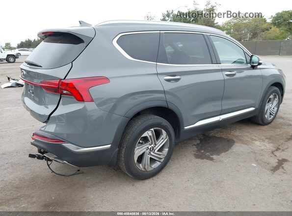 5NMS34AJ4NH425596 2022 HYUNDAI SANTA FE Серый Задняя правая четверть