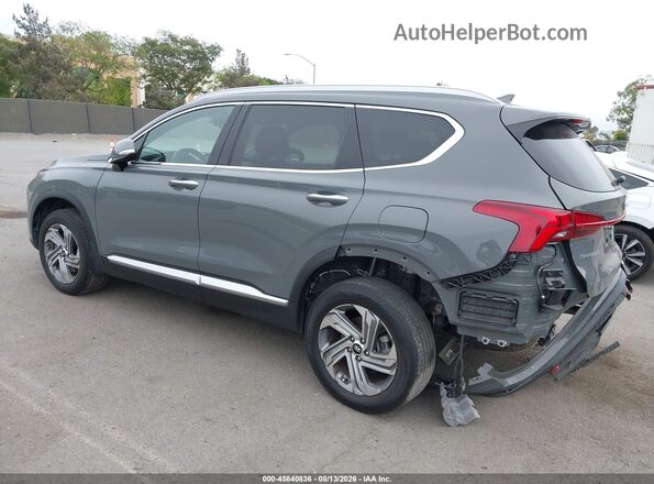 5NMS34AJ4NH425596 2022 HYUNDAI SANTA FE Серый Задняя левая четверть