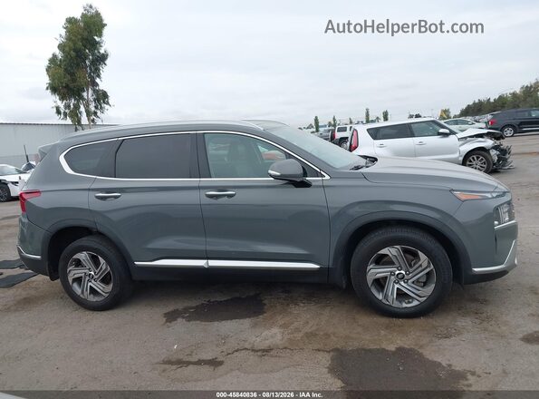 5NMS34AJ4NH425596 2022 HYUNDAI SANTA FE Серый Вид задней части салона