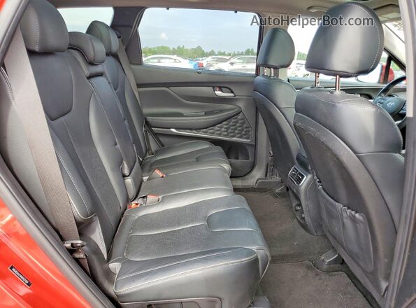 5NMS34AJ4NH427459 2022 HYUNDAI SANTA Красный Вид задней части салона