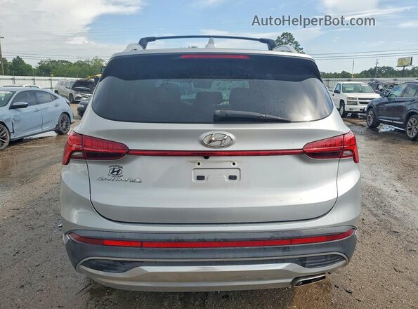 5NMS34AJ8MH311664 2021 HYUNDAI SANTA Gray Widok z tyłu