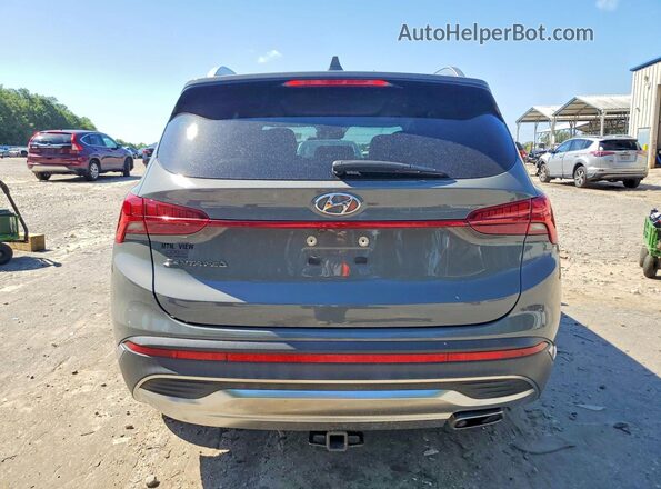 5NMS34AJ8MH341280 2021 HYUNDAI SANTA Gray Vista trasera