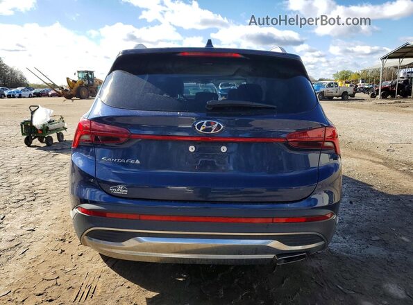 5NMS34AJ9NH379215 2022 HYUNDAI SANTA Blue Vista trasera
