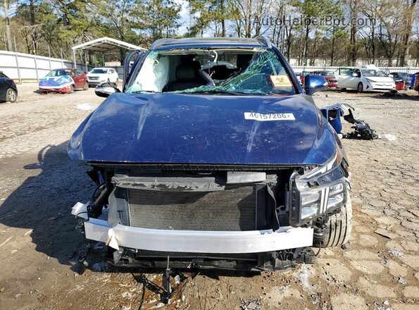 5NMS34AJ9NH379215 2022 HYUNDAI SANTA Blue Vista frontal