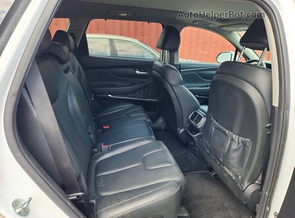 5NMS3CAA3LH239488 2020 HYUNDAI SANTA White Rear interior view