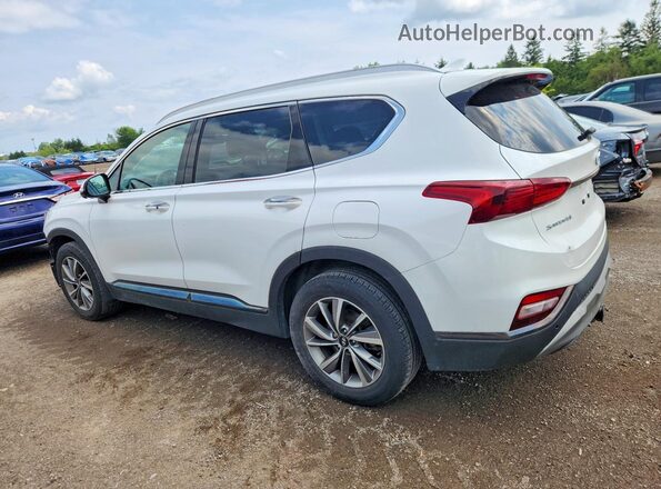 5NMS3CAA3LH239488 2020 HYUNDAI SANTA White Rear left