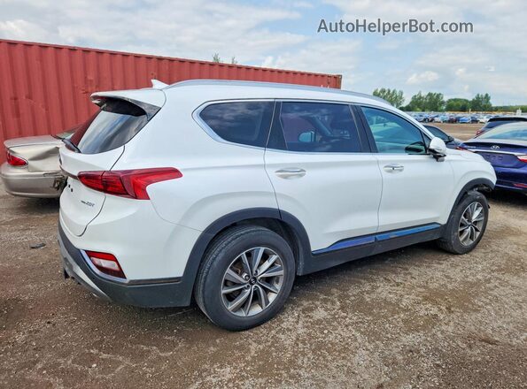 5NMS3CAA3LH239488 2020 HYUNDAI SANTA White Rear right
