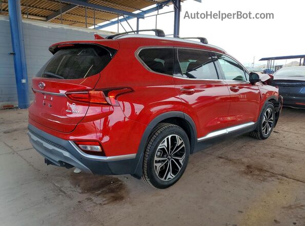5NMS3CAA7LH292324 2020 HYUNDAI SANTA Red Rear right